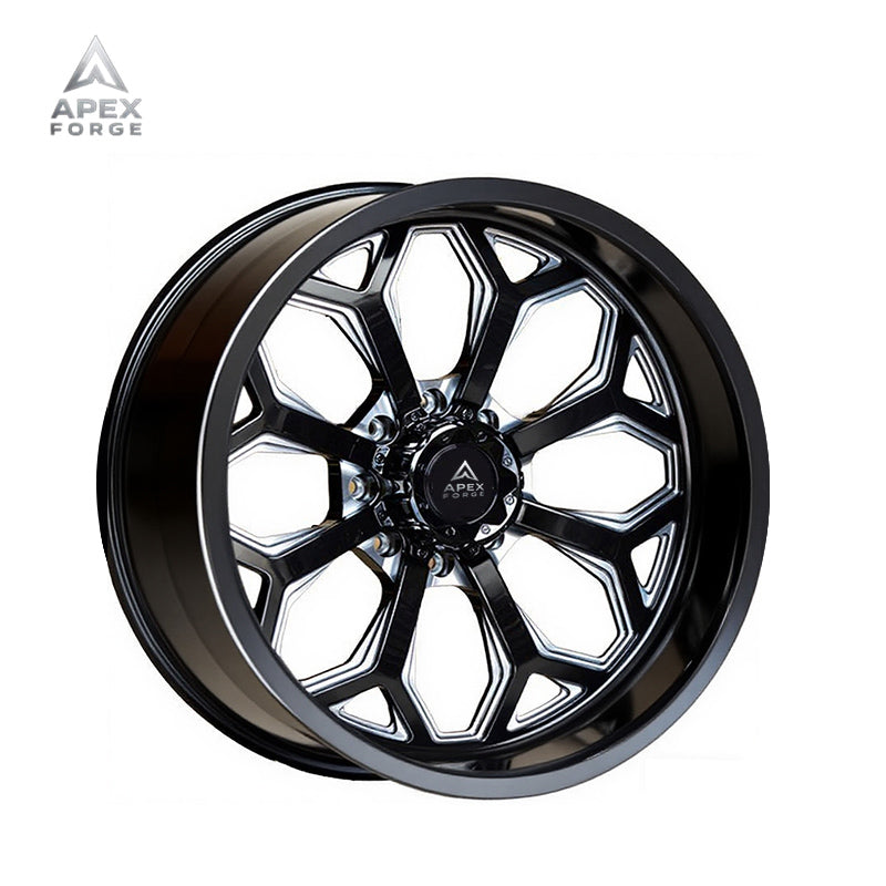 New Custom Forged 22 Inch Truck Chrome Polish Dually Wheels 8x65 8x170 8x165.1 6x139.7 cybertruck 8x200 Aluminium Alloy