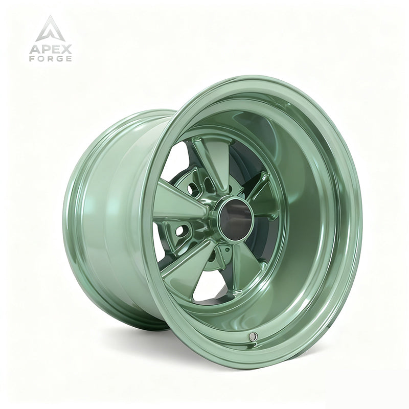 Cragar 61C SS Super Sport 15X10 ET-32 Direct Drill Aluminum Wheel New 390 Series Street Pro with Deep Dish Design Bright Finish