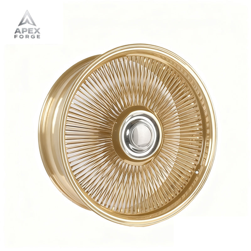 16/18/20/22/24/26-inch wheel spokes in rose gold 5x120, 5x114.3, 5x127 Automotive wheels