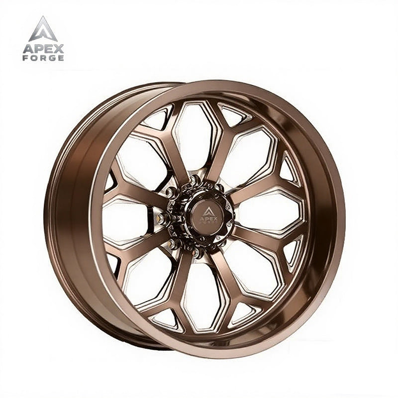 New Custom Forged 22 Inch Truck Chrome Polish Dually Wheels 8x65 8x170 8x165.1 6x139.7 cybertruck 8x200 Aluminium Alloy