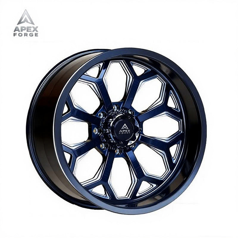 New Custom Forged 22 Inch Truck Chrome Polish Dually Wheels 8x65 8x170 8x165.1 6x139.7 cybertruck 8x200 Aluminium Alloy