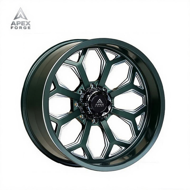 New Custom Forged 22 Inch Truck Chrome Polish Dually Wheels 8x65 8x170 8x165.1 6x139.7 cybertruck 8x200 Aluminium Alloy