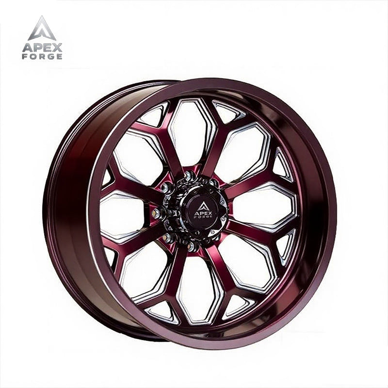 New Custom Forged 22 Inch Truck Chrome Polish Dually Wheels 8x65 8x170 8x165.1 6x139.7 cybertruck 8x200 Aluminium Alloy